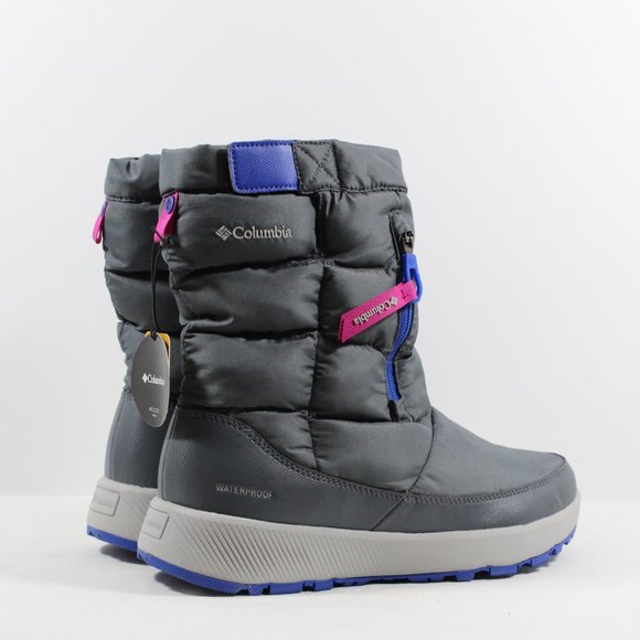 Columbia Women's Paninaro Omni-Heat Pull-On Winter Boots - Gray 9.5M - Picture 2 of 6